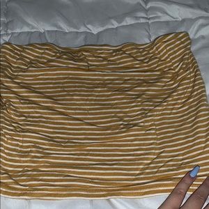 american eagle striped tube top